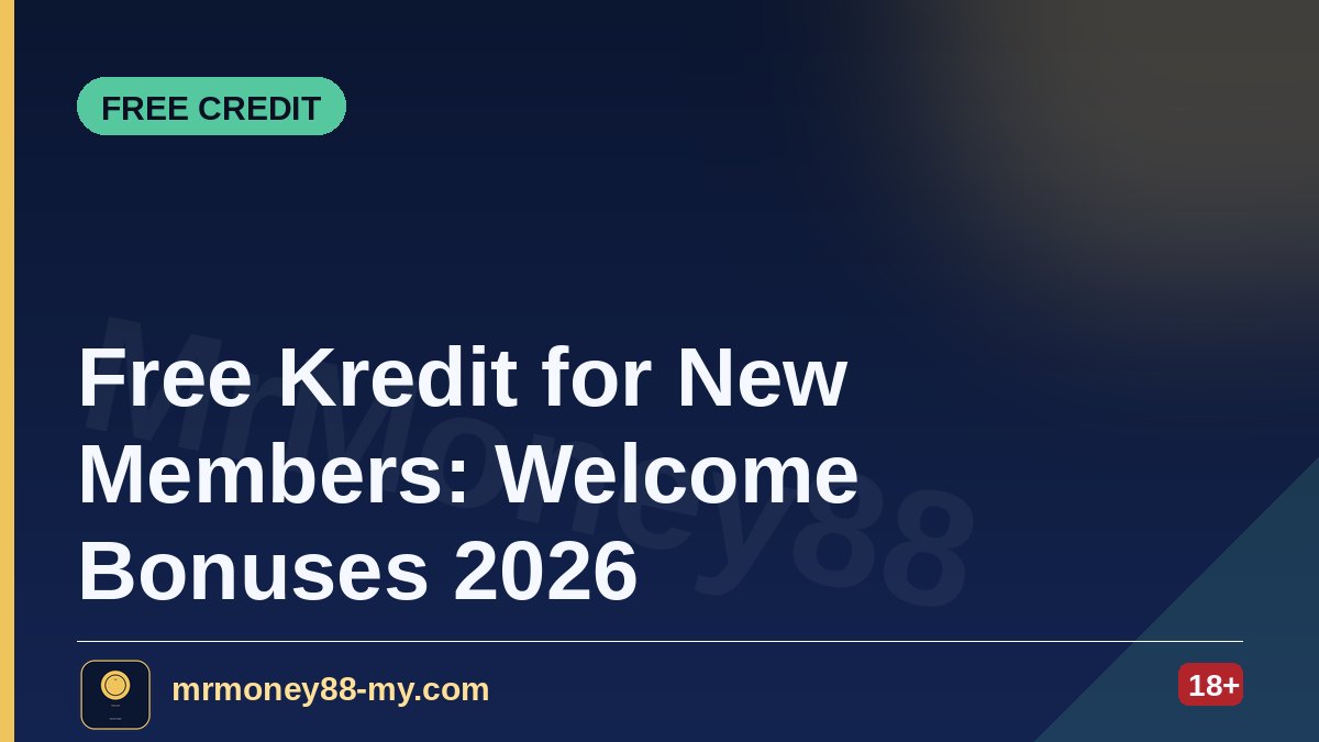 Free Kredit for New Members: How Welcome Bonuses Work in Malaysia 2026 — MrMoney88 Malaysia — by mrmoney88-my.com